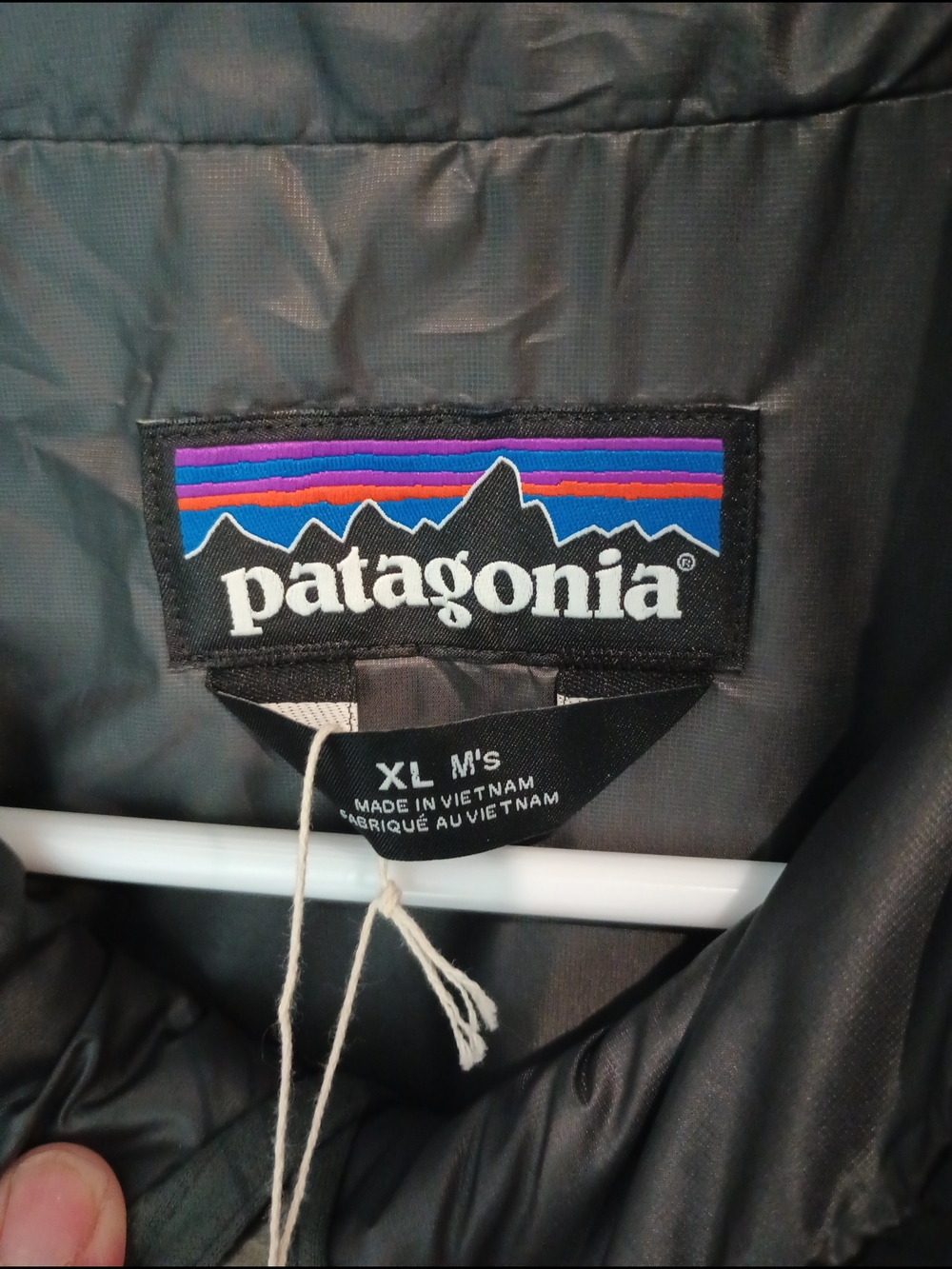 Patagonia Nano Puff Vest Forge Grey Men's XL New With Tags Insulated PURE Logo - Picture 2 of 8
